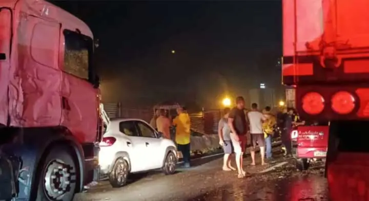 Acidente na BR-101 fecha rodovia e causa 15 Km de congestionamento | Foto: Divulgação